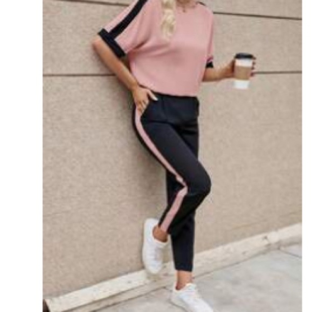 Bundle & save Pink and Black Casual set